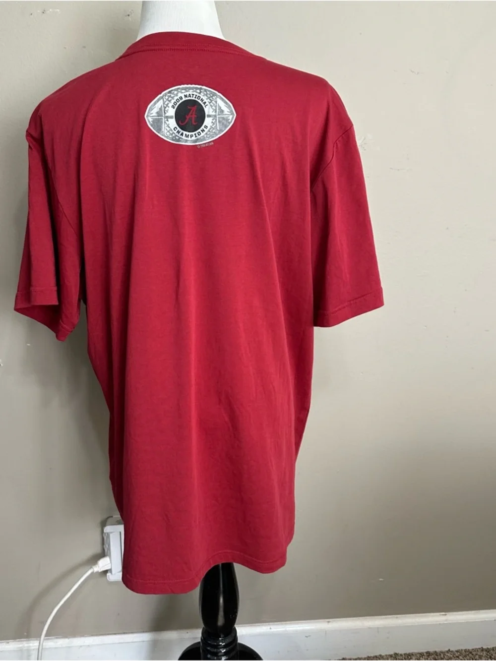 Nike Men's Alabama Football Short‎ Sleeve T-Shirt - Crimson men size XXL